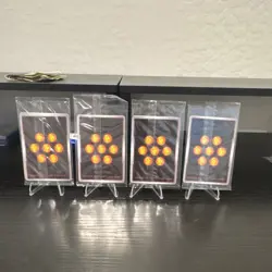 Dragon Ball Super Card Game Bandai Goku Vegeta Card Lot 4 Holo English Standard - Image 2