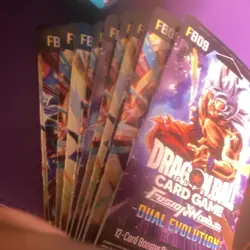 Bandai Dragon Ball Super Fusion World Dual Evolution 11 Booster Packs 12 Cards - Image 2