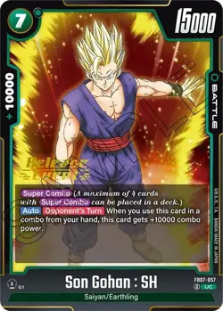 Wish For Shenron Release Event Cards Son Gohan: SH FB07-057 Uncommon - Image 1