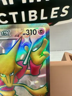 Pokemon Card TCG - Alakazam ex 215/091 Ultra Rare Shiny Paldean Fates Near Mint - Image 4