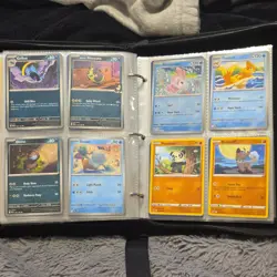 Pokemon TCG Card Lot Binder Cryogonal Simipour Floatzel Remoraid Milotic - Image 2