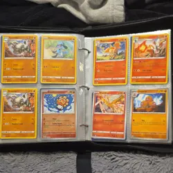 Pokemon TCG Card Lot Binder Cryogonal Simipour Floatzel Remoraid Milotic - Image 3