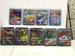 Pokemon Ascended Heroes Mega Attack Rare Complete Set w/Promos - 9 card lot - EN - Image 1