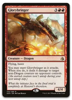 Glorybringer #134 (LP) Amonkhet AKH Magic MTG - Image 1