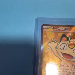 Pokemon Meowth EX 107/088 POR Rare Holo Basic Cat TCG Card 6+ Pokemon TCG - Image 4