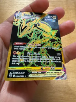 Pokemon TCG Rayquaza VMAX Holo Ultra Rare Card TG29/TG30 - Image 3