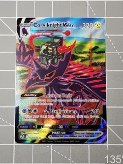 Corviknight VMAX TG19/TG30 Full Art Ultra Rare Card Pokemon Silver Tempest - NM - Image 2