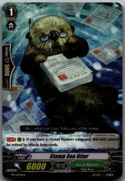 Stamp Sea Otter PR Promo Cards PR/0024EN LP - Image 1