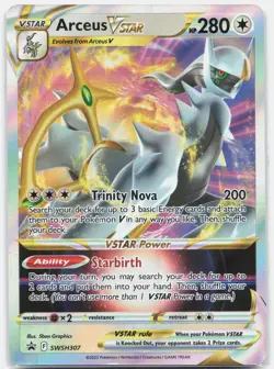 Arceus VSTAR - Promo SWSH: Sword & Shield Promo Cards SWSD Colorless Holo SWSH30 - Image 1