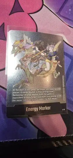 Bandai Energy Marker E-72 Foil Son Goku Dragon Ball Super Card Game EN - Image 1