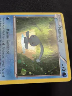 Manaphy XY190 XY Black Star Promo HD Holo Pokemon Galaxy Swirl MP - Image 3