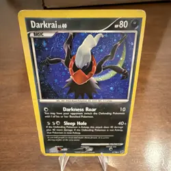 Pokemon Darkrai 4/106 Great Encounters Holo Rare Basic HP80 English - Image 1