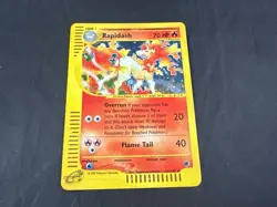 RAPIDASH 26/165 POKEMON EXPEDITION HOLO RARE *SEE PICTURES FOR CONDITION* - Image 1