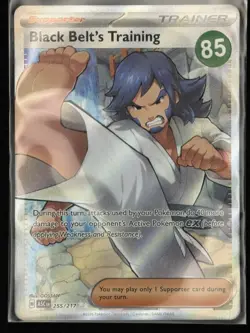 Black Belt's Training 255/217 Ultra Rare Ascended Heroes Pokemon TCG NM+ - Image 3