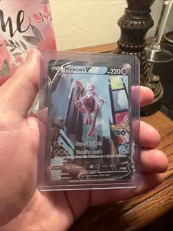 Mewtwo V (Alternate Full Art) 072/078 Pokemon GO Holo - Image 1