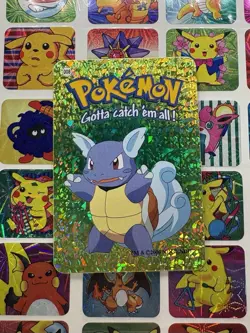 Pokemon 151 Vintage Pocket Monsters Vending HOLO Prism Sticker 2000 Nintendo - Image 1