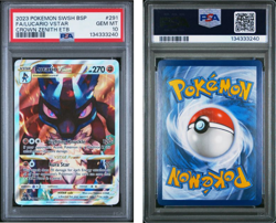 2023 Pokemon - Lucario VSTAR - Crown Zenith ETB Full Art Promo - #SWSH291 PSA 10 - Image 3
