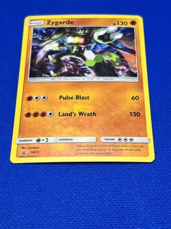 Pokemon Tcg Zygarde SM15 Black Star Promo Cosmos Holo - Image 2