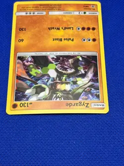 Pokemon Tcg Zygarde SM15 Black Star Promo Cosmos Holo - Image 3