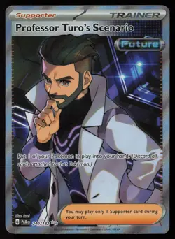 Professor Turo's Scenario 240/182 Ultra Rare Paradox Rift Pokemon Near Mint - Image 1