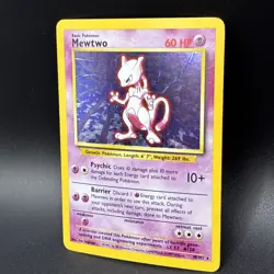Pokemon TCG Mewtwo Base Set 10/102 Holo 1999-2000 Wizards Base Set Copyright... - Image 3