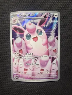 2025 Pokemon Wigglytuff Phantasmal Flames Illustration Rare #105/094 - Image 1