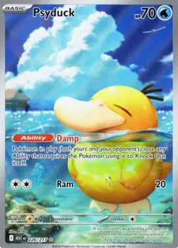 Pokemon TCG Psyduck 226/217 Illustration Rare Near Mint Ascended Heroes English - Image 1