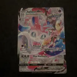Pokemon TCG Sylveon VMAX Full Art Ultra Rare Holo Tg15/Tg30 NM - Image 1