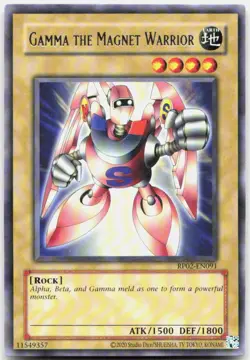 Gamma The Magnet Warrior Rare Retro Pack 2 RP02-EN091 NM - Image 1