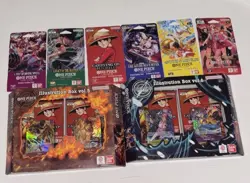 One Piece Card Game Lot - Illustration Box Vol.5 Vol.6 + OP packs SEALED x 6 - Image 1