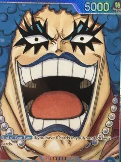 One Piece Paramount War English Emporio Ivankov OP02-049 Leader Alt Art PSA 10 - Image 2