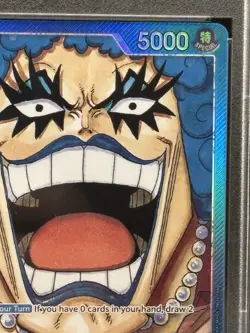 One Piece Paramount War English Emporio Ivankov OP02-049 Leader Alt Art PSA 10 - Image 4