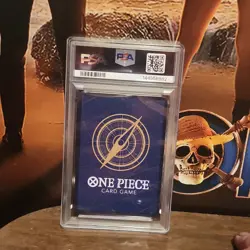 Bandai One Piece Monkey D. Luffy ST10-006 Treasure Boosters Super Rare Holo PSA… - Image 2