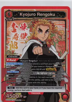 Kyojuro Rengoku SR UEX05BT/KMY-3-072 Foil Union Arena: Demon Slayer Vol.2 - Image 1
