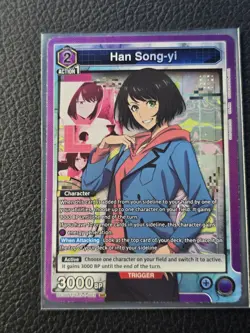 Union Arena UE17BT: SOLO LEVELING Han Song-yi UE17BT-SLG-1-003 Super Rare SR - Image 1