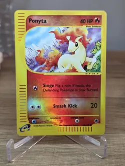 Ponyta 126/165 Reverse Holo Expedition Pokemon Card WoTC E-Reader - Image 1