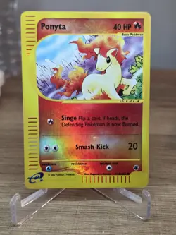 Ponyta 126/165 Reverse Holo Expedition Pokemon Card WoTC E-Reader - Image 3