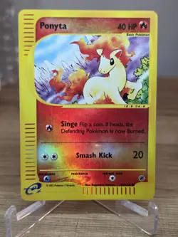 Ponyta 126/165 Reverse Holo Expedition Pokemon Card WoTC E-Reader - Image 5