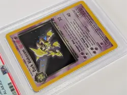 PSA 5 Dark Alakazam Holo 1/82 Team Rocket 2000 Pokemon Card EX VINTAGE WOTC - Image 3