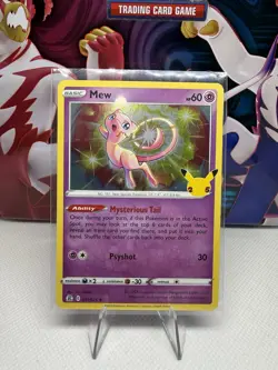 Mew 011/025 Holo Rare Celebrations Near Mint Pokemon Card - Image 1