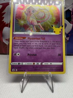 Mew 011/025 Holo Rare Celebrations Near Mint Pokemon Card - Image 4