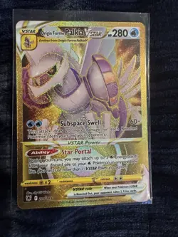pokemon lot cards. Gold Vstar And Gold Ex - Image 1