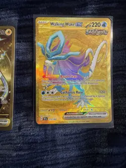 pokemon lot cards. Gold Vstar And Gold Ex - Image 3