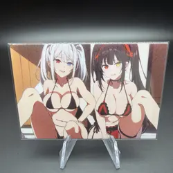 Kurumi Tokisaki Anime Waifu Card Doujin ACG Goddess - Image 1