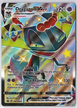 Dragapult Vmax SWSH097 Shiny Full Art Pokemon Card NM - Image 1