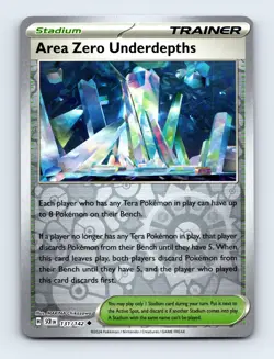 Area Zero Underdepths 131/142 SV07: Stellar Crown Reverse Holo Near Mint Pokemon - Image 1