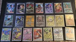 (39) Pokemon Card Lot EX AR PROMO ERROR - Image 1