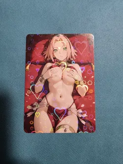 Beautiful Waifu Card -Sakura-Goddess ACG Custom DIY Fan Art Card - Image 1