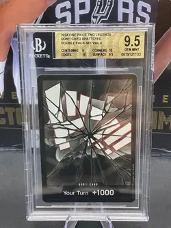 2024 One Piece Two Legends DON!! Card Shattered Double Pack Set Vol. 5 BGS 9.5 - Image 1