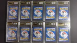 Lot 10x OCD 10 PRISTINE Pokemon Cards Pikachu AR Holo Graded MD28 - Image 2